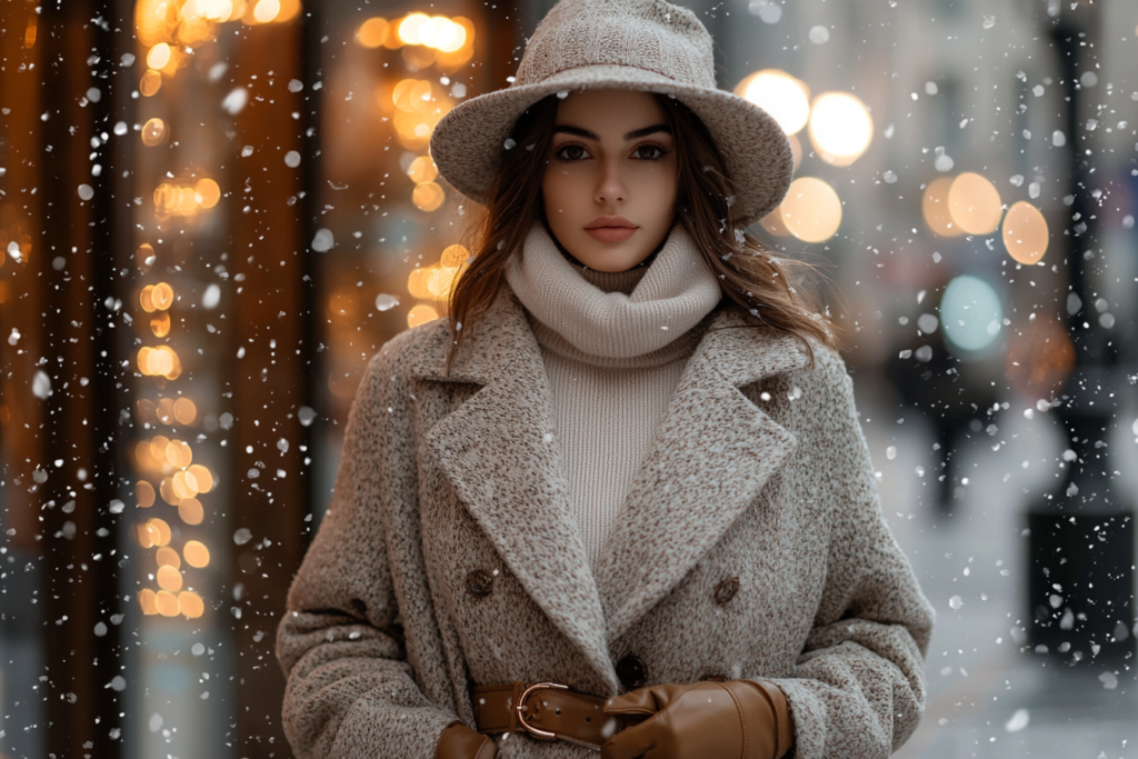 brx01._A_stylish_winter_fashion_scene_featuring_a_fashionable_w_0e928e79-8b20-4bdd-afdb-03ad774df51e Cozy feminine winter outfit ideas