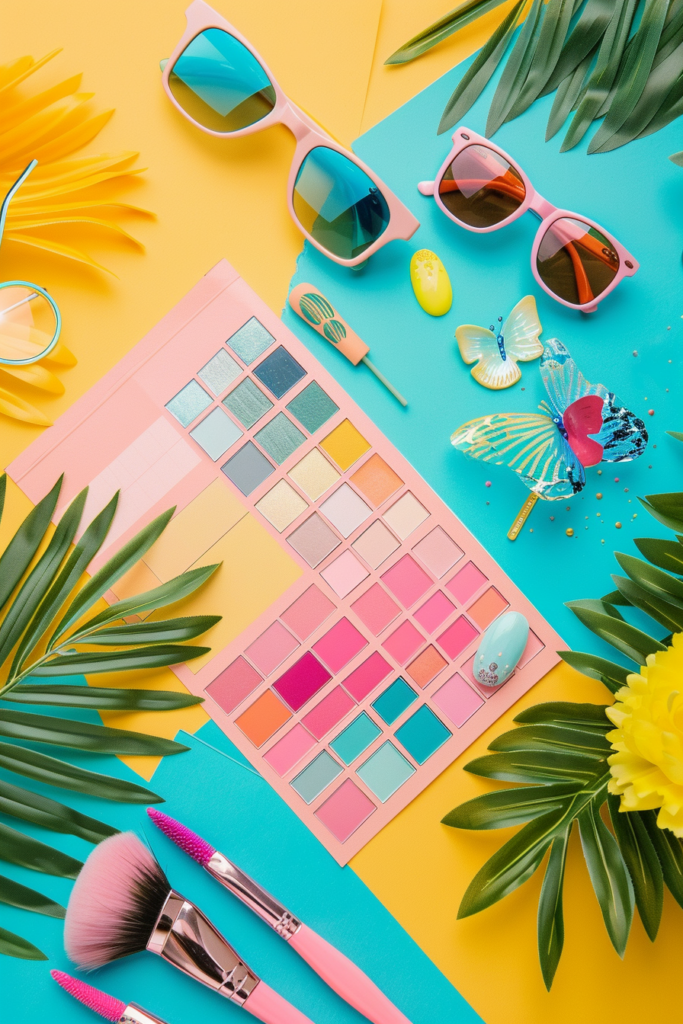Choosing the Right Summer Nail Design Assorted nail designs displayed for different skin tones and personal styles.